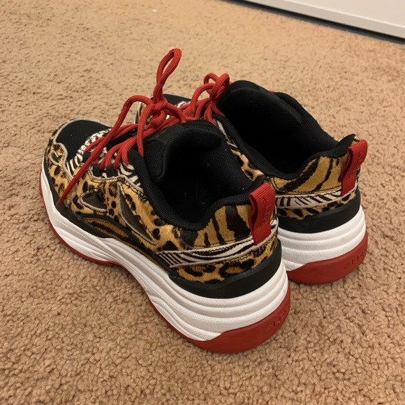 ❗️SOLD❗️Aldo Fashion Animal Print Sneakers - Picture 3 of 6